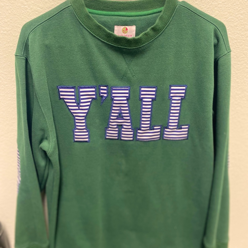 Marley Lilly Y’all sweatshirt like brand new size small/medium
